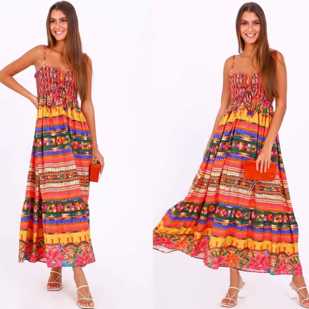 NWT FarmRio Isla Dress - Picture 5 of 8